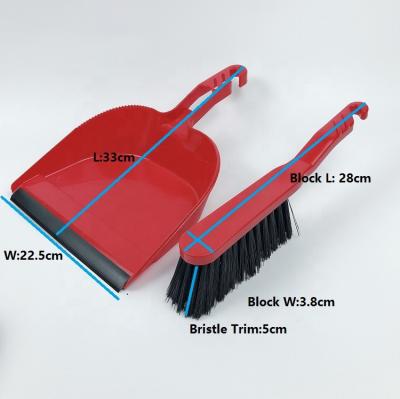 China Home Hot Selling Plastic Dust Pan Brush For Kitchen Cleaning Table Reading Brush Desktop Cleaning Tools for sale