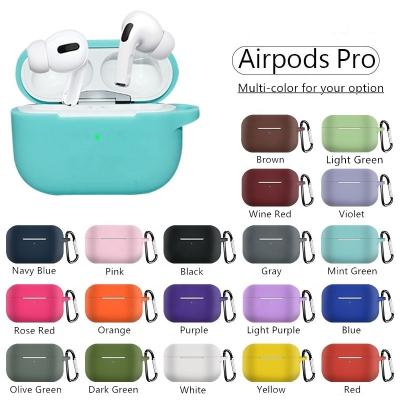 China Eco Friendly Material Custom Design Protective Silicone Case Cover For Airpods Pro for sale