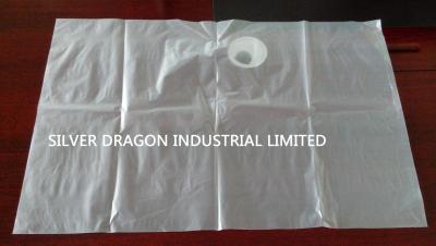 China Clear plastic HDPE bag for glocery use for sale