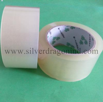 China Cristal clear BOPP packing tape size 48mm x 50m for sale