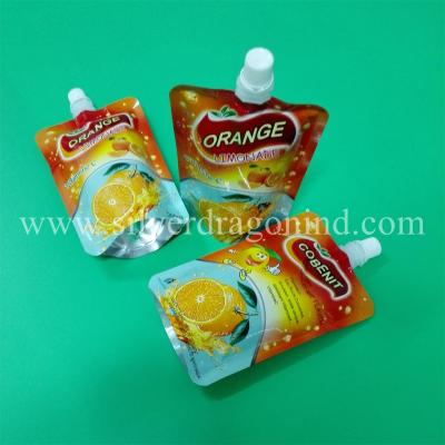 China 200ml stand up spout juice pouch for sale