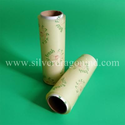 China High quality PVC food cling film with the cheapest price for sale