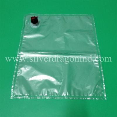 China 20L Transparent bag in box for water packing for sale