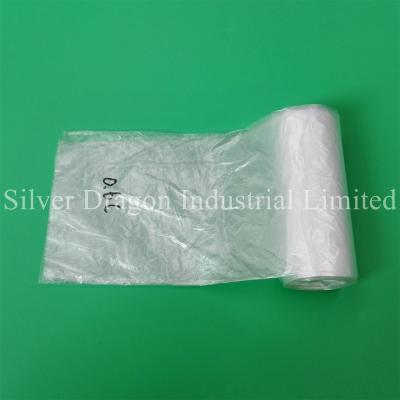 China 6 micron Clear high density trash liners on rolls for sale