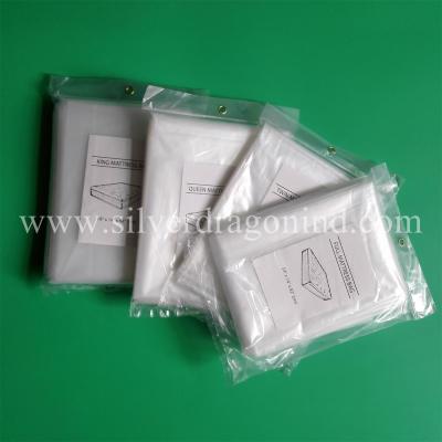 China Polyethylene mattress bags,King/Queen/Full/Twin sizes, 1.5 mil and 2 mil, in pieces and on rolls are available for sale