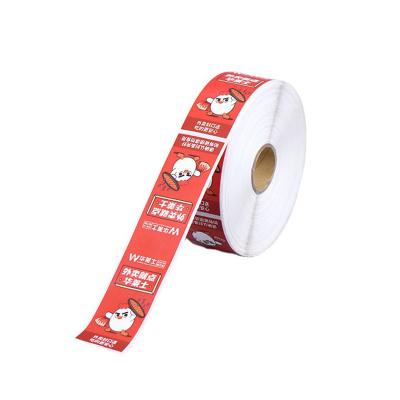 China Waterproof Customized Thermal Scratch Security Labels Printer Direct Shipping Labels Roll-Up Label Stickers for sale