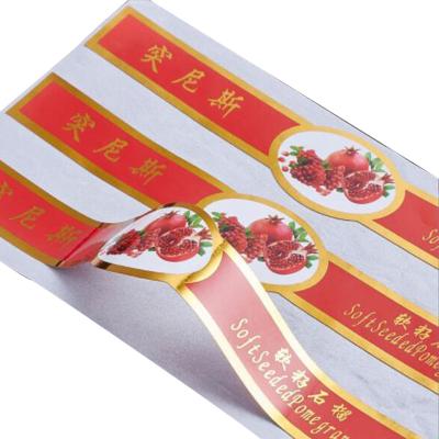 China High Quality Custom Printing UV Self Adhesive Waterproof Vinyl Die Cut Stickers Logo Label Shiny Die Cutting Scratch-Off Cover for sale