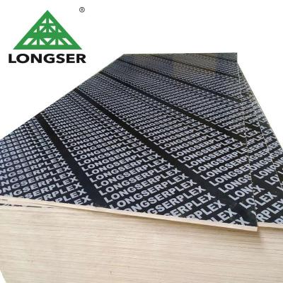 China Exterior Melamine Glue Film Faced Concrete Formwork Plywood 18mm For Construction for sale