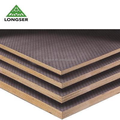 China Indoor Anti-Slip Shuttering Plywood/Formply/Construction Plywood/Film Faced Plywood for sale