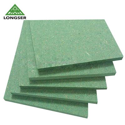 China Funiture 18mm Green Color Moisture Proof Waterproof MDF for sale