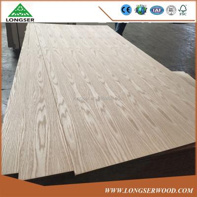 China Cheap Moisture Proof Natural America Oak Veneered MDF Board Malaysia Price for sale