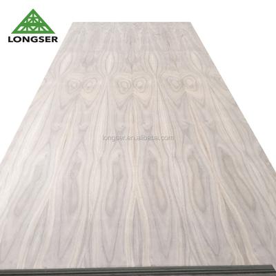 China Moisture Proof Black Walnut Veneer Laminated MDF Panels for sale