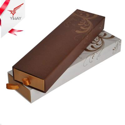 China Decorative Cardboard Personalized Jewelry Packaging Drawer Slide Matt Lamination for sale