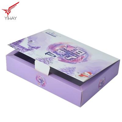 China Flexo Printing Food Packing Boxes 420g Capacity With Custom Printed Logo for sale