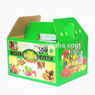 China Fruit Corrugated Gift Box Professional 4C Printing Corrugated Food Boxes for sale