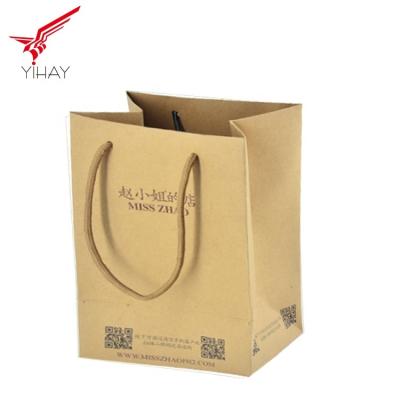 China High quality brown kraft paper bags  paper bag cheap shopping bag decorative brown paper bags with handle package bag for sale