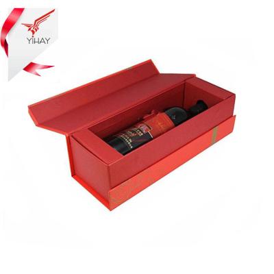 China Fashionable Wine Packing Boxes Recyclable Wine Bottle Cardboard Box for sale