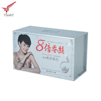 China Free sample Hard paper paper box printing company logo packaging box with soft cloth tray for sale