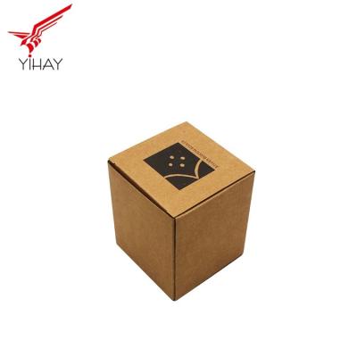 China Free sample Kraft paper box accept custom design printing logo box with pvc window for sale