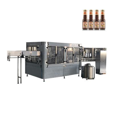 중국 Condiment Filling Production Line Automatic Food Carton Capping Paste Filling Machine 판매용