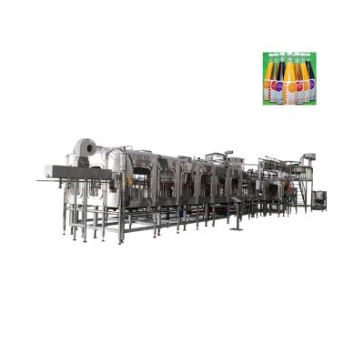 China Exquisite Structure Manufacturing Beer Bottle Capping Automatic Filling And Packaging Machine Te koop