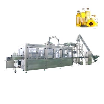 China Bottle Equipment Auto Rotary Oil Filling Machine Liquid Full Automatic Plastic Natigative Pressure Filling S/S304, S/S316 for sale