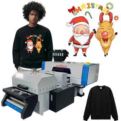 China Garment Shops Dtf Printer A3 Dual Head Digital Pet Heat Transfer Film Printer Pet Film Dryer Dtf Printer for sale