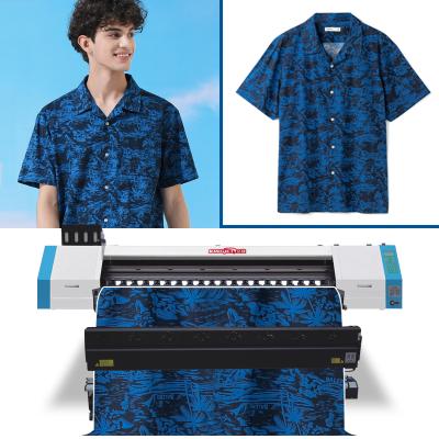 China Garment Shops Large Format 1.8m High Speed ​​Digital Printing Machine For Fabric Textile Sublimation Printer for sale