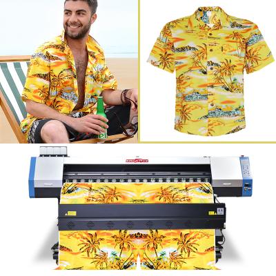 China Garment shops high speed 1.8m 6 feet sublimation printer with i3200 4720 print head for sale for sale