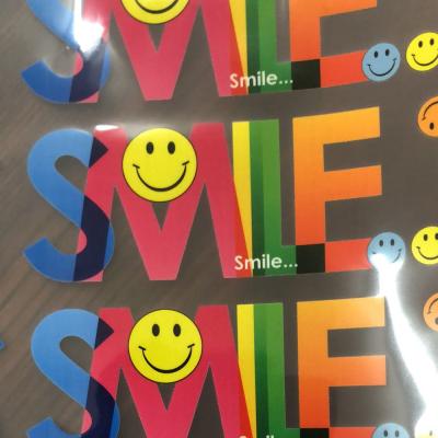 China T-shirt Design Apparel Pattern DTF Pet Water Soluble Transfer Film DTF For Apparel And Footwear for sale