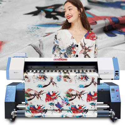 China Garment shops kingjet heavy duty automatic digital transfer cotton sublimation textile printer for sale