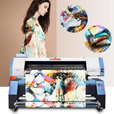 China Garment Shops Industrial Digital Inkjet Textile Large Format Fabric Sublimation Garment Printer Price for sale