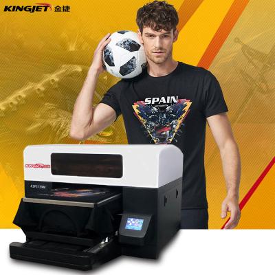 China Factory Kingjet dtg a3 printer for t /fabric/T-shirt/many kinds of material sale for sale