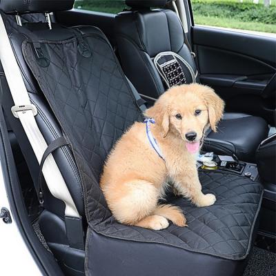 China NEW 600D Oxford Waterproof Travel Fabric 100*50cm Scratch Proof Pet Car Seat Cover for sale