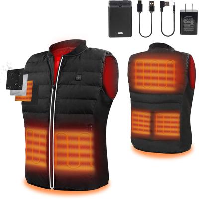 China Anti-wrinkle OEM heated vest charging light jacket ororo body warmer for unisex riding camping hiking fishing winter for sale