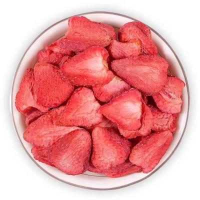 China Wholesale Premium High Quality Dried Organic Strawberry Fruit Freeze Dried Strawberry for sale