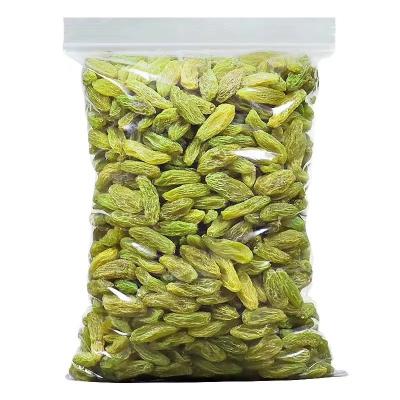 China Factory prices natural high quality sweet dried seedless sweet green raisins in bulk for sale