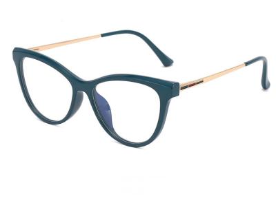 China 20 Years Experience Fashion New Design Optical Frames Glasses TR90 Eyeglasses Legs With Springs Anti Blue Light Blocking Glasses for sale