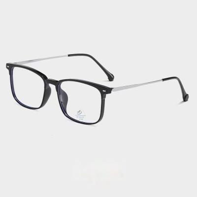 China 20 Years Experience Fashion TR90+Metal Eyeglasses Optical Frames Anti Blue Light Glasses Unisex Anti Blue Light Photochromic Glasses for sale