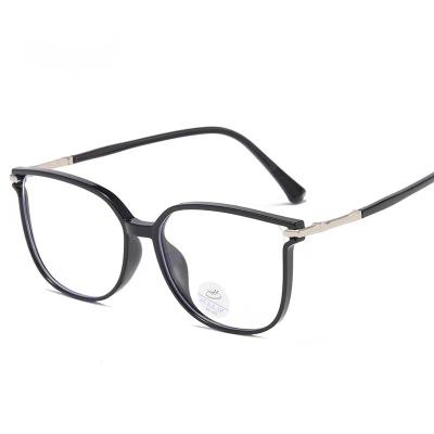 China Full-rim Fashion New Design Optical Frame Glasses TR90 Eyeglasses Legs With Springs Anti Blue Light Blocking Glasses for sale