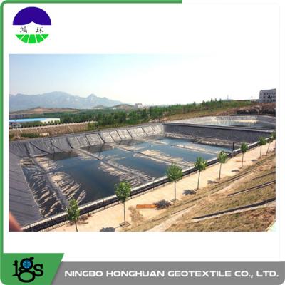 Cina fodera flessibile di Geomembrane dell'HDPE di 3.00mm per l'impianto di trattamento delle acque reflue in vendita