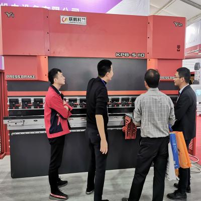 China Metal Plate Cable Tray Automatic Production Line, Electric Material Support, Bending Machine Hydraulic Bending Machine for sale