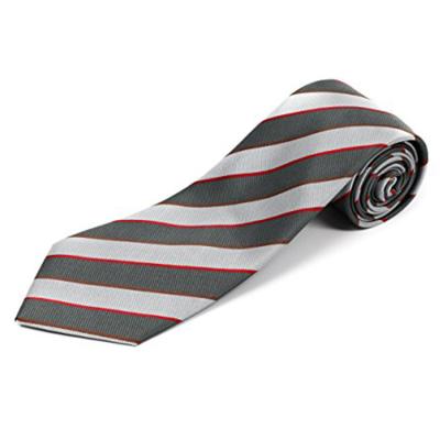 China Fishion Casual Formal Custom Silk Neck Tie Stripped Neck Tie Logo Neck Tie for sale