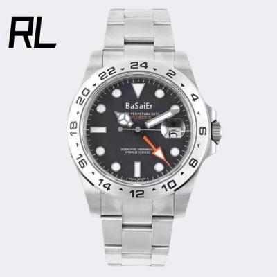 China Date RL Factory Original 3285 Movement Night Vision 904L Stainless Steel Sapphire Glass Automatic GMT RLX Men Watch for sale