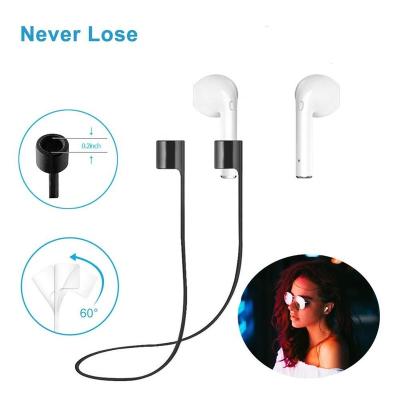 China For Airpods Strap 50 Pcs Anti-Lost Earphone Cable For Apple iPhone X 8 7 AirPods Earphone Magnetic Cable For Airpods Earphone Magnetic Cable for sale