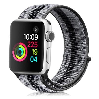 China Realease Replcement Watch Band Quick Buckle Nylon Strap for Apple Watch Band 44mm 40mm 45mm 41mm 38mm 42mm 44mm iWatch 5 6 Series 3 Band Correa Strap 7 for sale