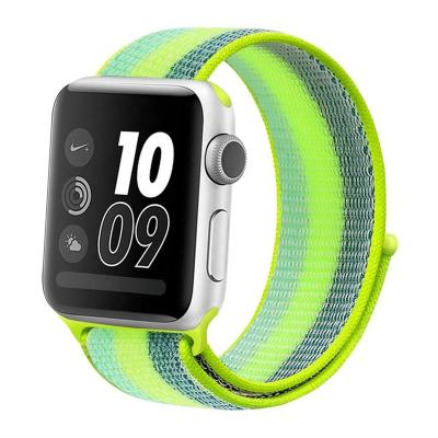 China Realease Replcement Watch Band Quick Buckle Nylon Strap for Apple Watch Band 44mm 40mm 45mm 41mm 38mm 42mm 44mm iWatch 5 6 Series 3 Band Correa Strap 7 for sale