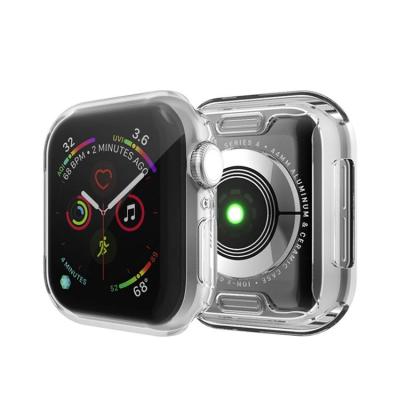 China SNARE CASE For Apple Watch 38 40 42 Full Cover 44mm TPU Device For iwatch Series 6 Case 5 4 Crystal Transparent For Apple Watch Snare Case for sale