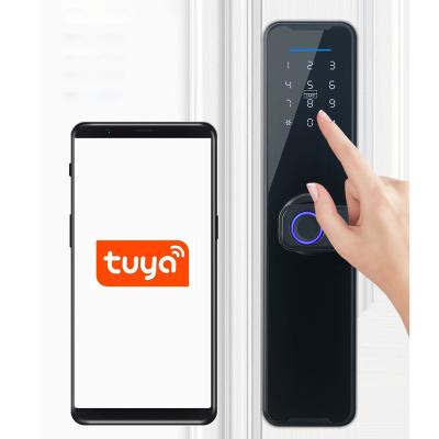 China Home/Hotel/Apartments/Bedroom Guangdong-hyh Smart Electronic Smart Wifi Tuya Digital Fingerprint Office Smart Door Lock for sale