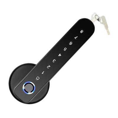 China Suit for All Kinds of Hune Indoor Electric Black Smart Hotel Keyless Smart Hotel Keyless Code Numeric Keypad App Door Digital Google Electronic Home Door Lock for sale